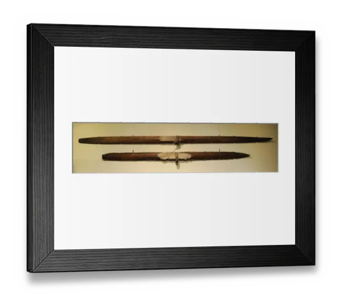 Framed Print : Antique skis. Pudasjarvi. 19th century. The National Museum Framed Print : Antique skis. Pudasjarvi. 19th century. The National Museum