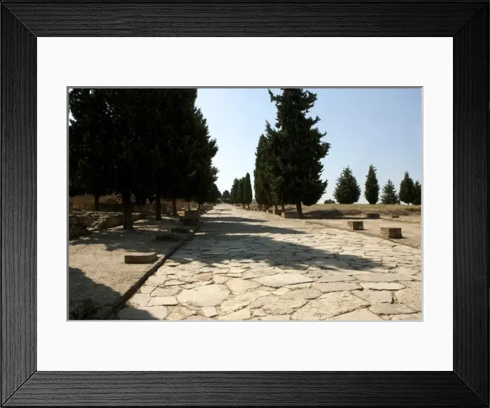 Framed Print : Roman city of Italica. Spain Framed Print : Roman city of Italica. Spain