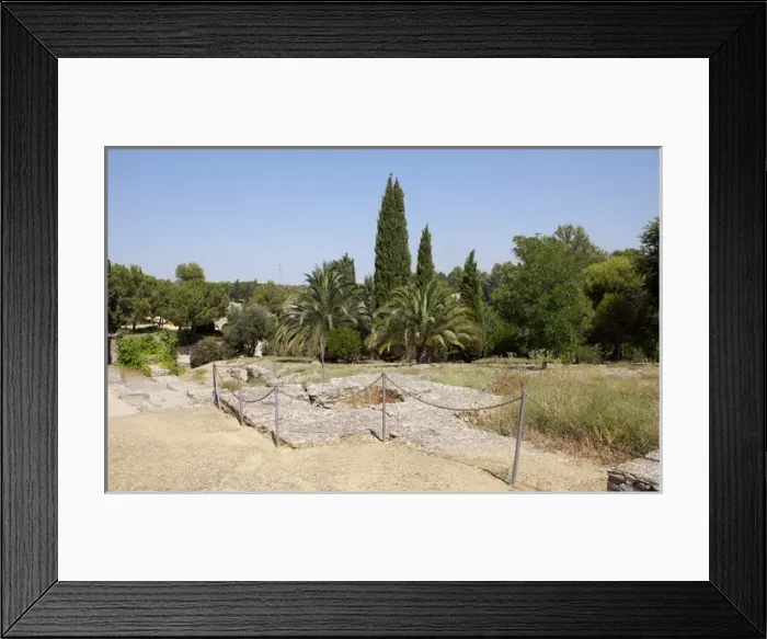 Framed Print : Roman city of Italica. Spain Framed Print : Roman city of Italica. Spain