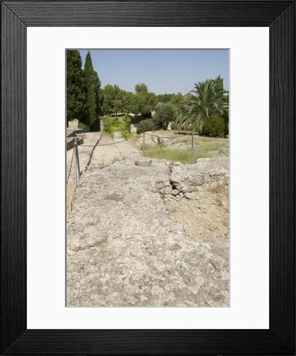 Framed Print : Roman city of Italica. Spain Framed Print : Roman city of Italica. Spain