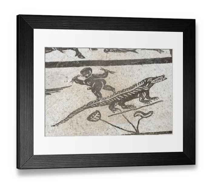 Framed Print : Roman city of Italica. House of Neptune. Spain Framed Print : Roman city of Italica. House of Neptune. Spain