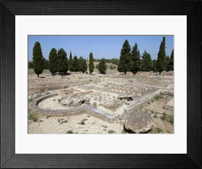 Framed Print : Roman city of Italica. House of Neptune. Spain Framed Print : Roman city of Italica. House of Neptune. Spain