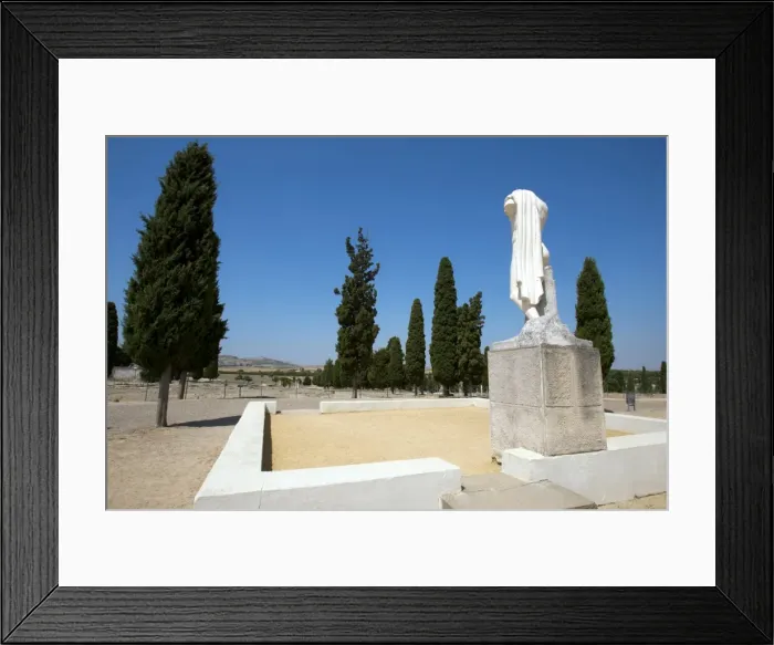 Framed Print : Roman city of Italica. Traianeum. Spain Framed Print : Roman city of Italica. Traianeum. Spain