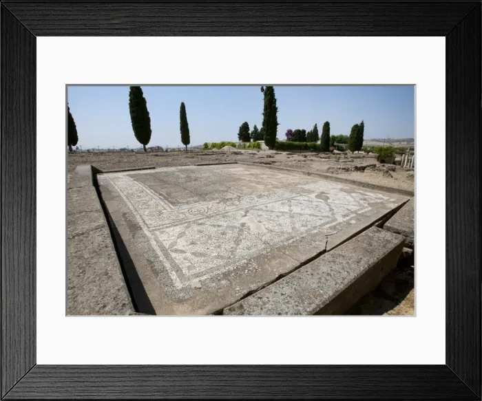 Framed Print : Roman city of Italica. Spain Framed Print : Roman city of Italica. Spain