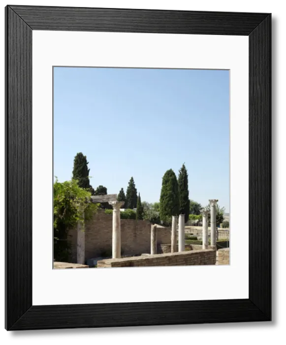 Framed Print : Roman city of Italica. House of the Birds. Spain Framed Print : Roman city of Italica. House of the Birds. Spain