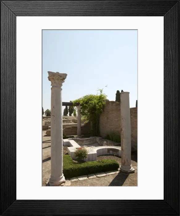 Framed Print : Roman city of Italica. House of the Birds. Spain Framed Print : Roman city of Italica. House of the Birds. Spain