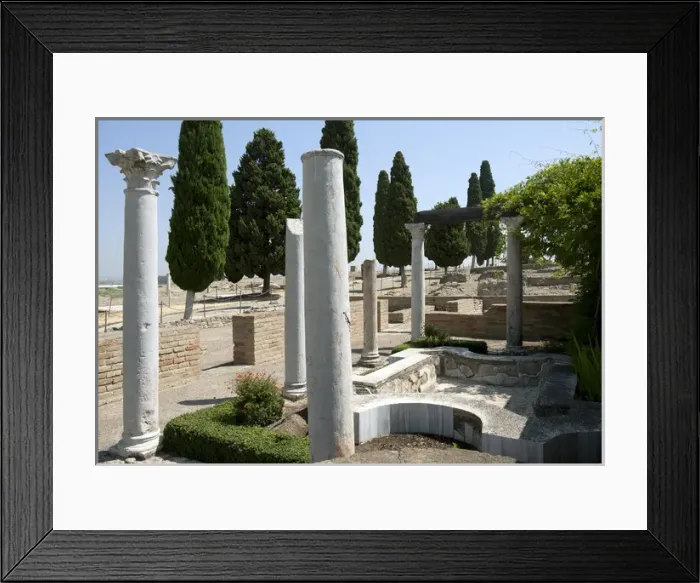 Framed Print : Roman city of Italica. House of the Birds. Spain Framed Print : Roman city of Italica. House of the Birds. Spain