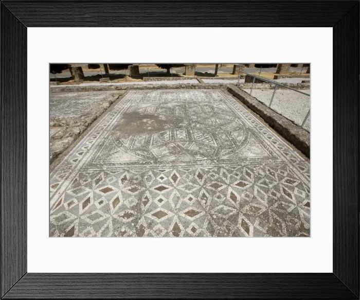 Framed Print : Spain. Italica. Roman city founded c. 206 BC. House of the P Framed Print : Spain. Italica. Roman city founded c. 206 BC. House of the P