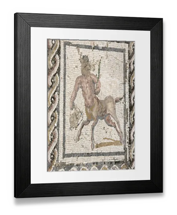 Framed Print : Spain. Italica. Roman city founded c. 206 BC. House of the P Framed Print : Spain. Italica. Roman city founded c. 206 BC. House of the P