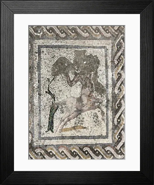 Framed Print : Spain. Italica. Roman city founded c. 206 BC. House of the P Framed Print : Spain. Italica. Roman city founded c. 206 BC. House of the P