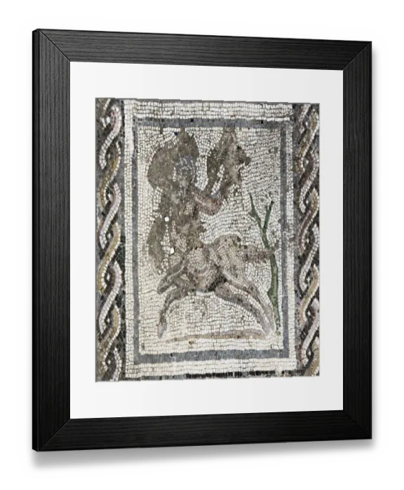 Framed Print : Spain. Italica. Roman city founded c. 206 BC. House of the P Framed Print : Spain. Italica. Roman city founded c. 206 BC. House of the P