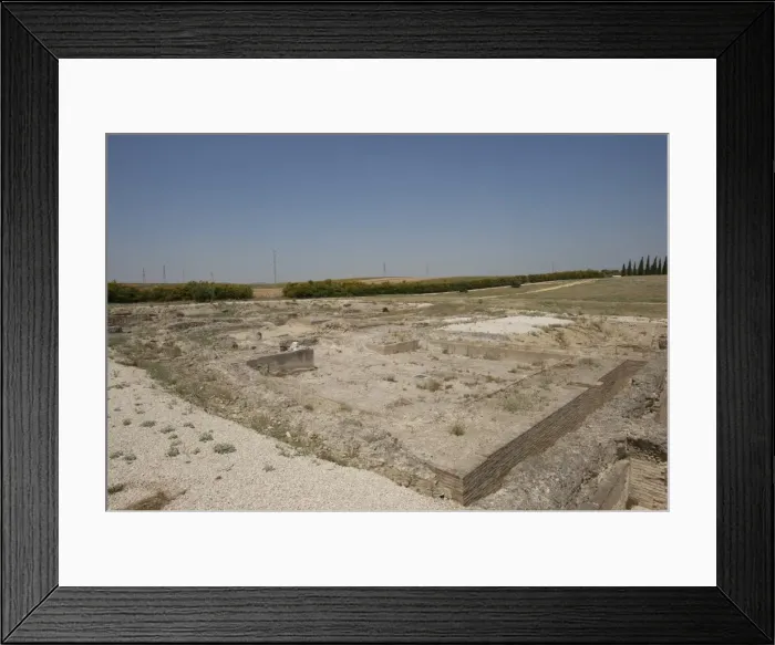 Framed Print : Spain. Italica. Roman city founded c. 206 BC. Thermae, Large Framed Print : Spain. Italica. Roman city founded c. 206 BC. Thermae, Large