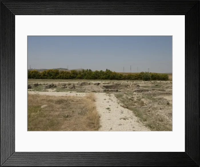 Framed Print : Spain. Italica. Roman city founded c. 206 BC. Thermae, Large