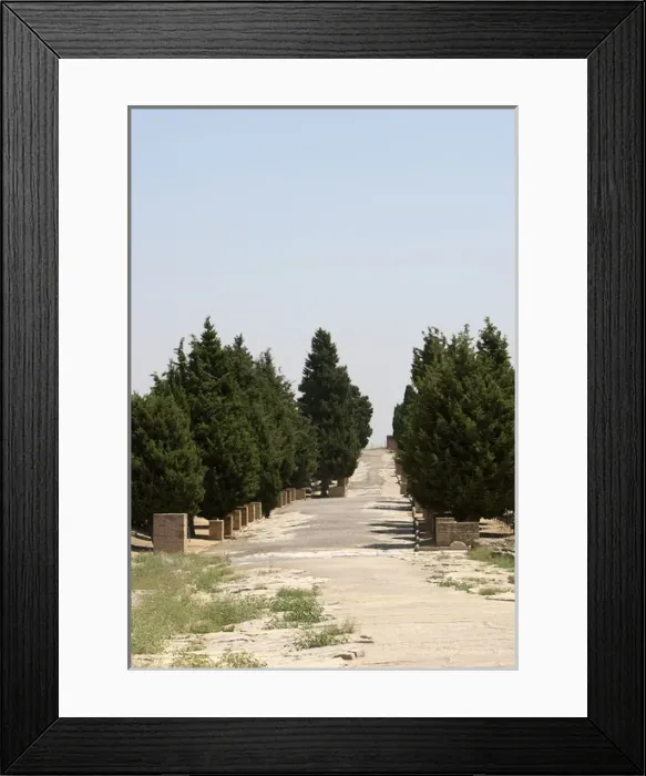 Framed Print : Spain. Italica. Roman city founded c. 206 BC. Roadway. Andal Framed Print : Spain. Italica. Roman city founded c. 206 BC. Roadway. Andal