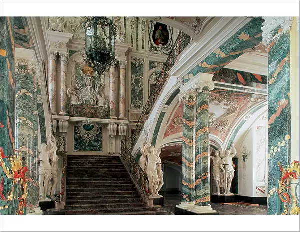 Germany. Bruhl. Augustusburg Palace. 18th century. Rococo st