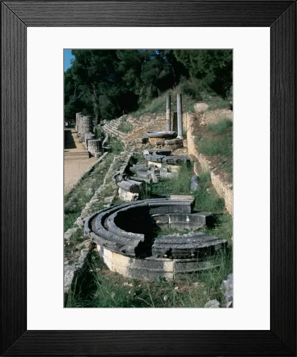 Framed Print : Greece. Olympia. Santuary of ancient Greece in Elis. Palaest Framed Print : Greece. Olympia. Santuary of ancient Greece in Elis. Palaest