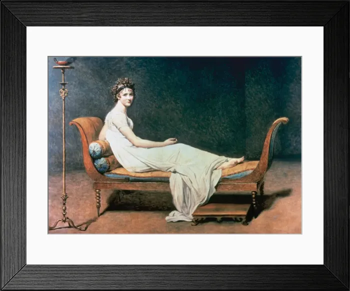 Framed Print : Jacques-Louis David (1748-1825). French painter. Madame Reca Framed Print : Jacques-Louis David (1748-1825). French painter. Madame Reca