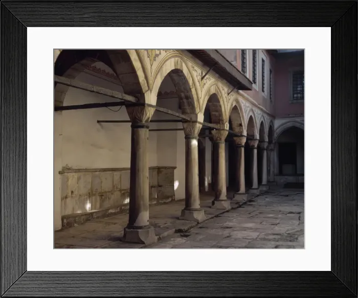Framed Print : Turkey. Istanbul. Topkapi Palace. Courtyard of the Harem Framed Print : Turkey. Istanbul. Topkapi Palace. Courtyard of the Harem