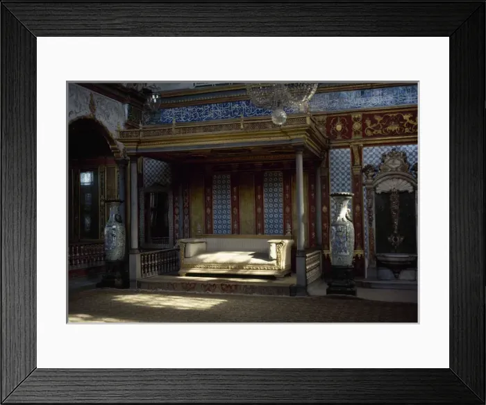 Framed Print : Turkey. Istanbul. Topkapi Palace. Great Hall Framed Print : Turkey. Istanbul. Topkapi Palace. Great Hall