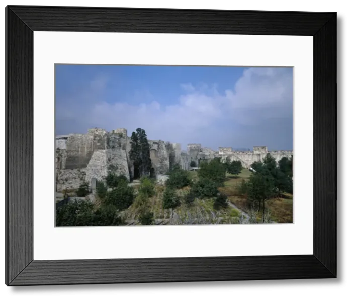 Framed Print : Yedikule Fortress. 15th century. Istanbul Framed Print : Yedikule Fortress. 15th century. Istanbul