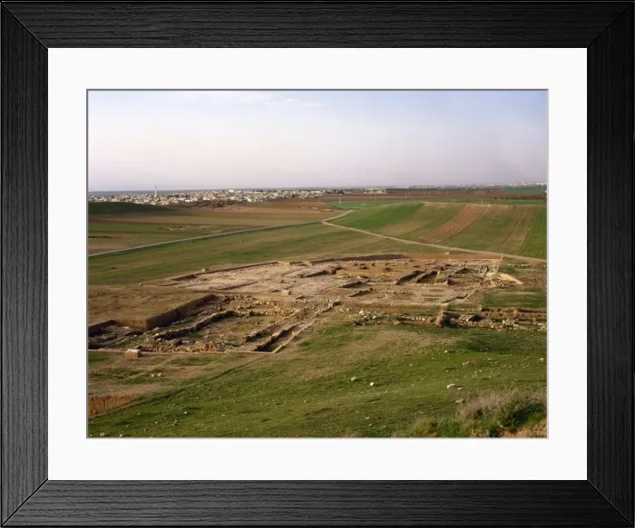 Framed Print : Ebla. III milllennium BC. Panorama. Syria Framed Print : Ebla. III milllennium BC. Panorama. Syria
