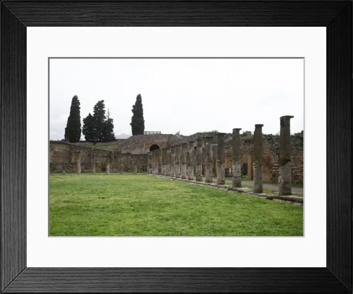 Framed Print : Pompeii. Quadriporticus Framed Print : Pompeii. Quadriporticus