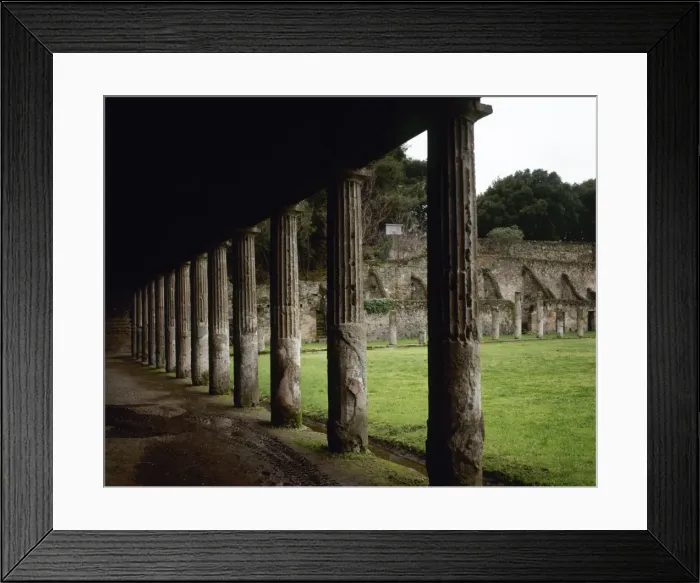 Framed Print : Pompeii. Quadriporticus Framed Print : Pompeii. Quadriporticus