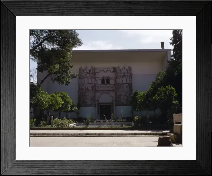 Framed Print : Syria. National Museum of Damascus. Exterior Framed Print : Syria. National Museum of Damascus. Exterior