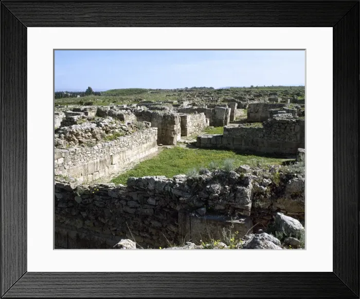 Framed Print : Syria. Ugarit. Remains Framed Print : Syria. Ugarit. Remains