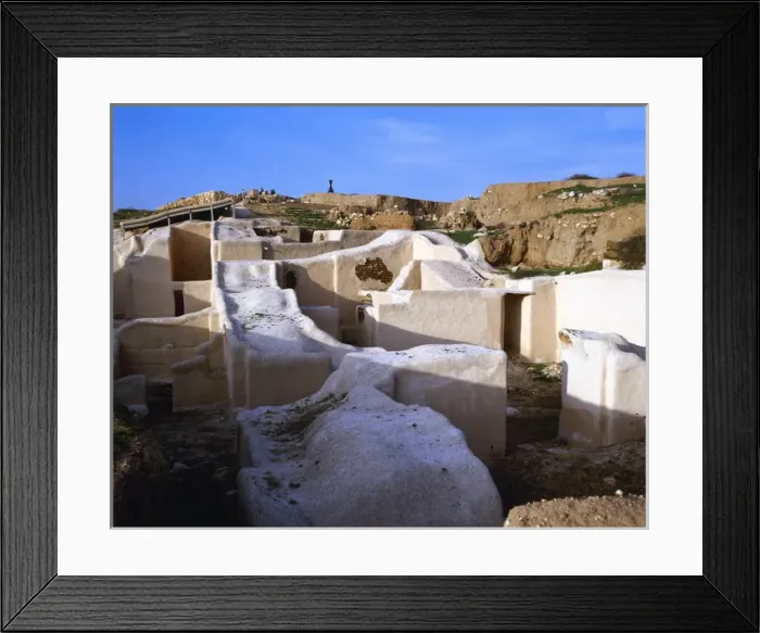 Framed Print : Ruins of Ebla. III milllennium BC. Syria