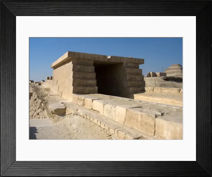 Framed Print : Unas Avenue. Saqqara. Egypt Framed Print : Unas Avenue. Saqqara. Egypt