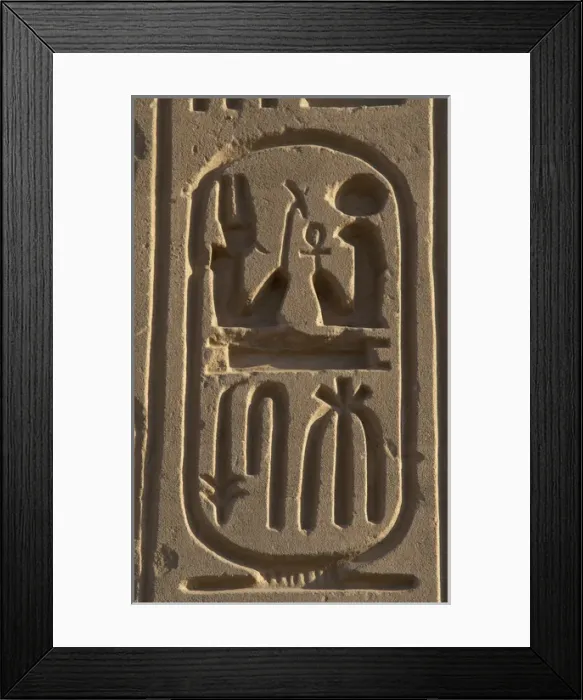 Framed Print : Royal protocol of Ramses II. Cartridge Framed Print : Royal protocol of Ramses II. Cartridge