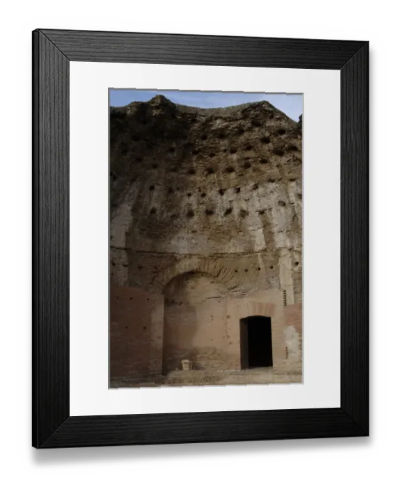 Framed Print : Hadrians Villa. The Heliocaminus Baths. 2nd century. Italy Framed Print : Hadrians Villa. The Heliocaminus Baths. 2nd century. Italy
