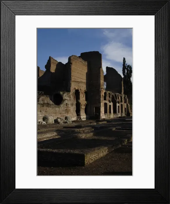 Framed Print : Hadrians Villa. 2nd century. Stadium. Italy Framed Print : Hadrians Villa. 2nd century. Stadium. Italy