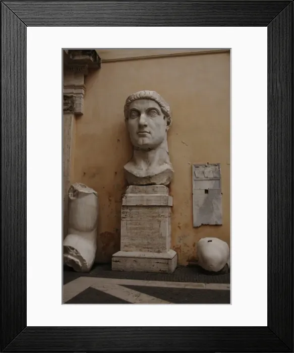 Framed Print : Constantine the Great. Roman Emperor from 306-337. Constanti Framed Print : Constantine the Great. Roman Emperor from 306-337. Constanti