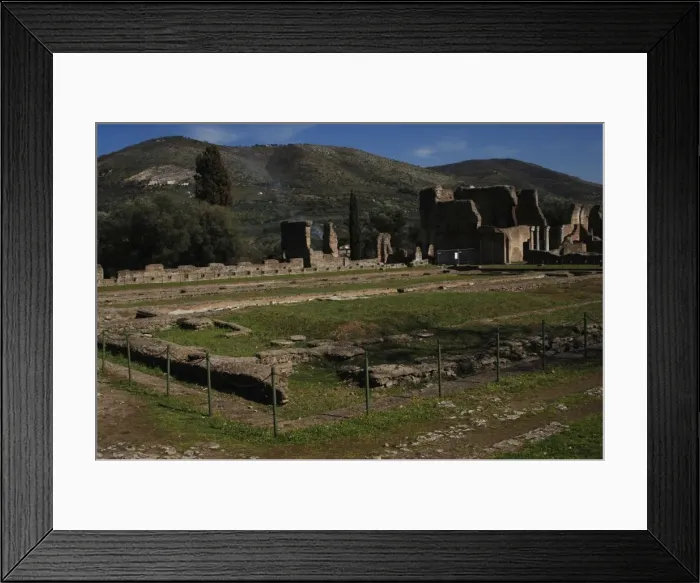 Framed Print : Hadrians Villa. 2nd century. Golden Court. Italy Framed Print : Hadrians Villa. 2nd century. Golden Court. Italy