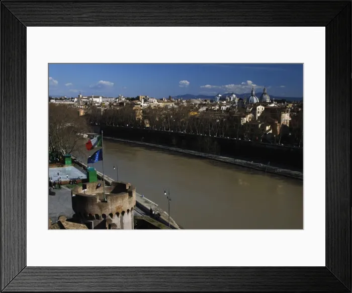Framed Print : Italy. Rome. Tiber river Framed Print : Italy. Rome. Tiber river
