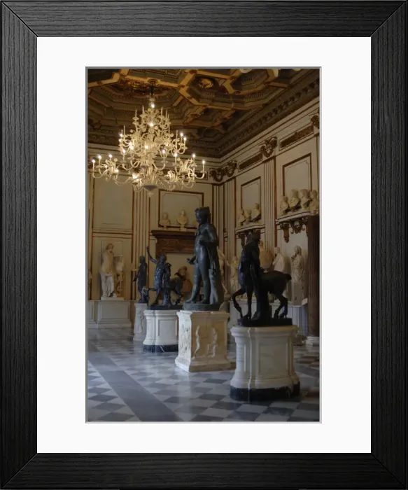 Framed Print : Capitoline Museums. Hall of the Philosophers. Rome. Italy Framed Print : Capitoline Museums. Hall of the Philosophers. Rome. Italy
