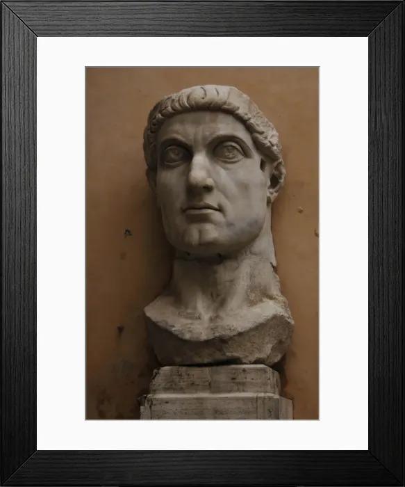 Framed Print : Constantine the Great. Roman Emperor from 306-337. Constanti Framed Print : Constantine the Great. Roman Emperor from 306-337. Constanti