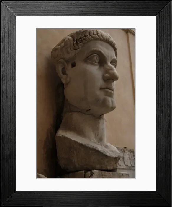 Framed Print : Constantine the Great. Roman Emperor from 306-337. Constanti Framed Print : Constantine the Great. Roman Emperor from 306-337. Constanti