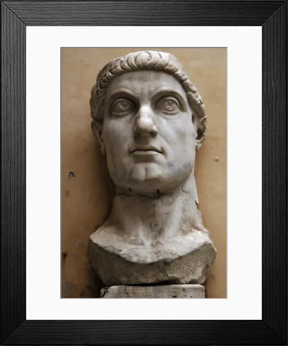 Framed Print : Constantine the Great. Roman Emperor from 306-337. Constanti Framed Print : Constantine the Great. Roman Emperor from 306-337. Constanti
