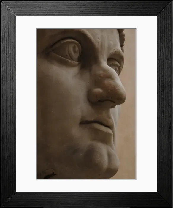 Framed Print : Constantine the Great. Roman Emperor from 306-337. Constanti Framed Print : Constantine the Great. Roman Emperor from 306-337. Constanti