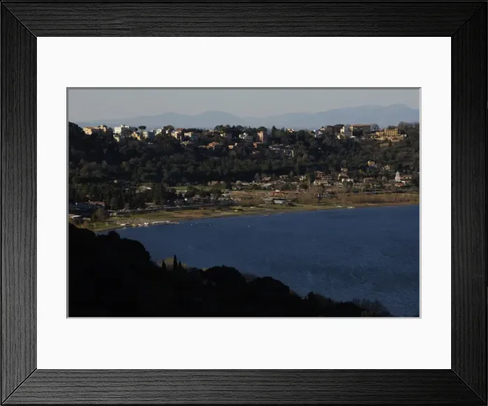 Framed Print : Italy. Belvedere and lake Albano Framed Print : Italy. Belvedere and lake Albano