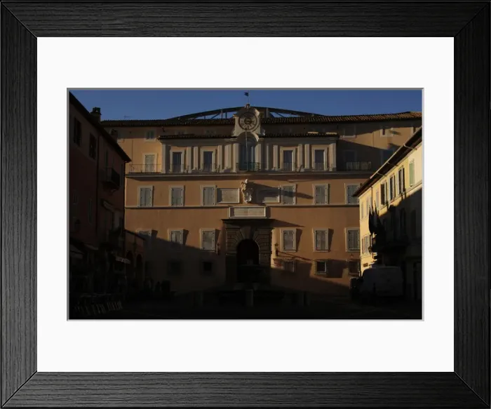 Framed Print : Italy. Castel Gandolfo. The Papal Palace or the Apostolic Pa Framed Print : Italy. Castel Gandolfo. The Papal Palace or the Apostolic Pa