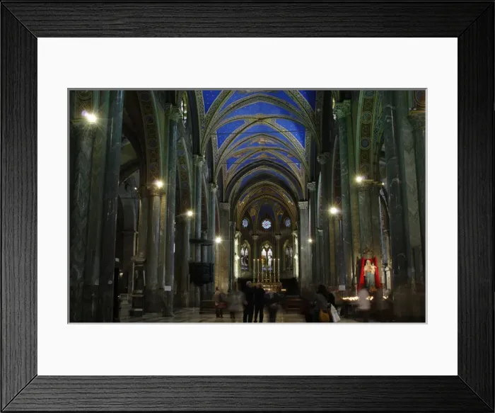 Framed Print : Gothic Art. Italy. Saint Mary above Minerva. Interior. Rome Framed Print : Gothic Art. Italy. Saint Mary above Minerva. Interior. Rome