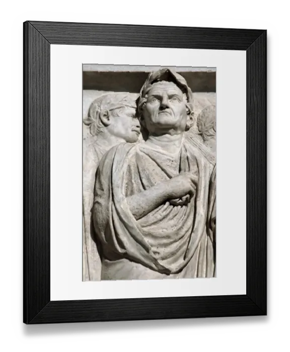 Framed Print : Ara Pacis Augustae. Processional frieze. Detail. Relief. Nor Framed Print : Ara Pacis Augustae. Processional frieze. Detail. Relief. Nor
