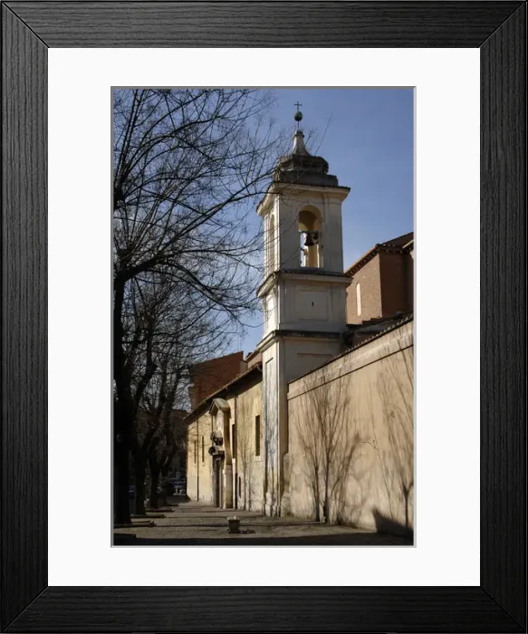 Framed Print : Italy. Rome. The Basilica of Saint Clement. Exterior Framed Print : Italy. Rome. The Basilica of Saint Clement. Exterior