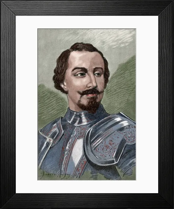 Framed Print : John of Austria (1547-1578). Illegitimate son of Holy Roman