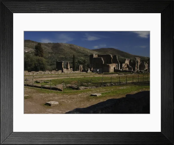 Framed Print : Hadrians Villa. 2nd century. Golden Court. Italy Framed Print : Hadrians Villa. 2nd century. Golden Court. Italy