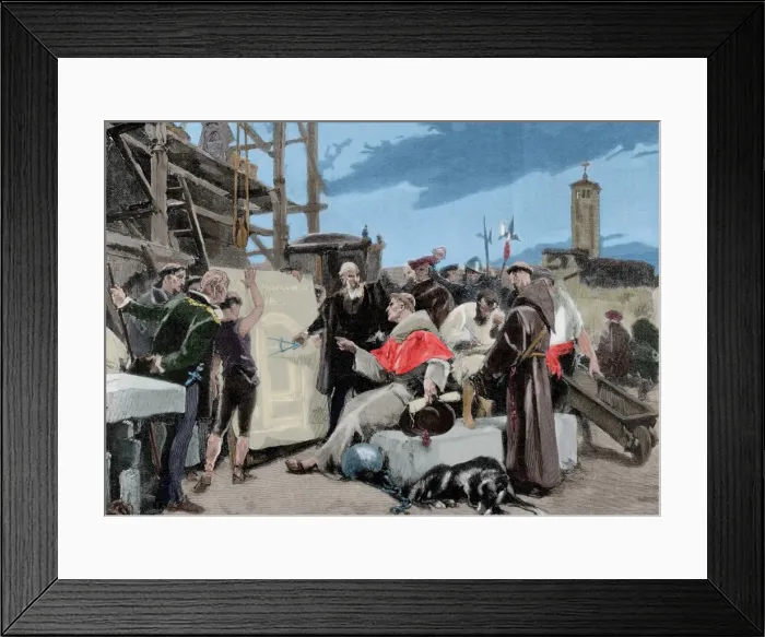 Framed Print : Francisco Jimenez of Cisneros (1436-1517). Spanish cardinal Framed Print : Francisco Jimenez of Cisneros (1436-1517). Spanish cardinal